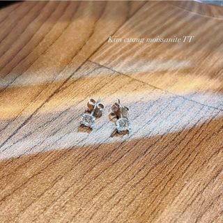 BÔNG TAI VÀNG TRẮNG BỌC KIM CƯƠNG MOISSANITE TẶNG KÈM KIỂM ĐỊNH QUỐC TẾ - THẮNG GIANG