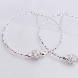 VÒNG TAY BI CẦU ĐÍNH ĐÁ BẠC TA CAO CẤP - THẮNG GIANG
