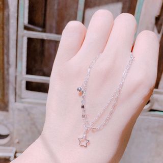 LẮC TAY BẠC Ý HÌNH SAO CAO CẤP CÓ THẺ HÓA ĐƠN - THẮNG GIANG