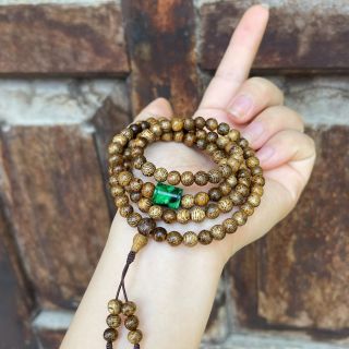VÒNG TAY TRẦM HƯƠNG TỐC LOẠI 1 PHỐI LU THỐNG NGỌC CẨM THẠCH SƠN THỦY THIÊN NHIÊN - THẮNG GIANG