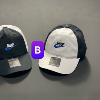Mũ lưỡi trai kí hiệu ni ke màu xanh CQ