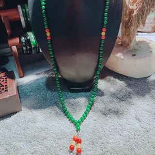 CHUỖI VÒNG CỔ NGỌC CẨM THẠCH SƠN THỦY THIÊN NHIÊN - THẮNG GIANG