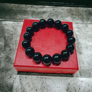 VÒNG TAY NAM ĐÁ MÃ NÃO ĐEN 14 LY - THẮNG GIANG