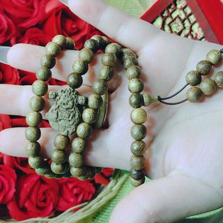 VÒNG TAY NAM TRẦM HƯƠNG TỐC THIÊN NHIÊN PHỐI CHARM THẦN TÀI - THẮNG GIANG