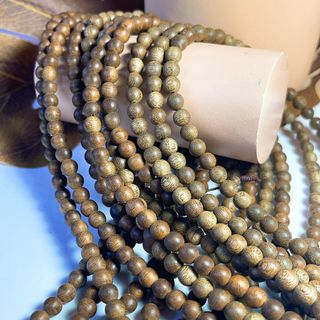 VÒNG TAY TRẦM HƯƠNG TỐC THIÊN NHIÊN PHỐI ĐÁ CẨM THẠCH - THẮNG GIANG