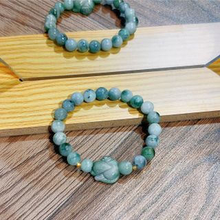 VÒNG TAY HỒ LY NGỌC CẨM THẠCH TÁO XANH THIÊN NHIÊN - THẮNG GIANG