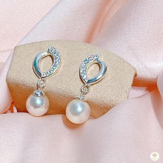 BÔNG TAI BẠC TA GẮN TRAI SAN HÔ CAO CẤP - THẮNG GIANG