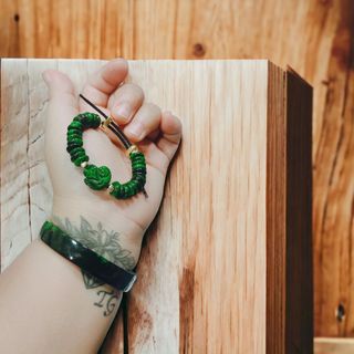 VÒNG TAY HỒ LY ĐIẾU CẨM THẠCH SƠN THỦY THIÊN NHIÊN DÂY CÁP - THẮNG GIANG
