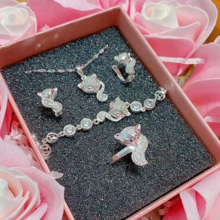 BỘ TRANG SỨC HỒ LY BẠC TA CAO CẤP - THẮNG GIANG