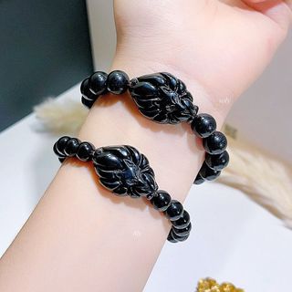 VÒNG TAY HỒ LY CHÚA ĐÁ MÃ NÃO 8 LY - THẮNG GIANG