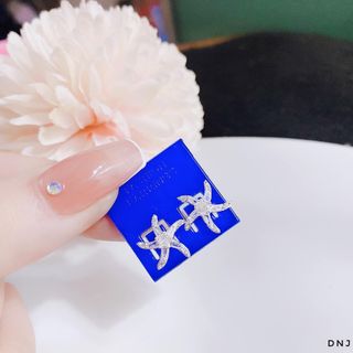BÔNG TAI HÌNH NGÔI SAO CHUẨN BẠC TA CÓ THẺ HÓA ĐƠN - THẮNG GIANG