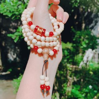 VÒNG TAY DÂU TẰM THIÊN NHIÊN PHỐI LU TRÚ BÌNH AN - THẮNG GIANG