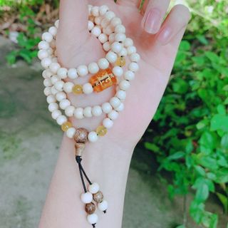 VÒNG TAY DÂU TẰM THIÊN NHIÊN PHỐI LU TRÚ BÌNH AN - THẮNG GIANG
