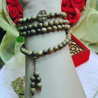 VÒNG TAY NAM TRẦM HƯƠNG TỐC THIÊN NHIÊN PHỐI LÁ BỒ ĐỀ - THẮNG GIANG