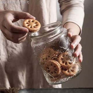 Set 3 Lọ Đựng Đồ Khô Nắp Giả Gỗ