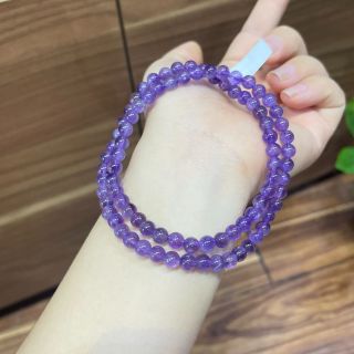 VÒNG TAY THẠCH ANH TÍM PHỚT VIP THIÊN NHIÊN - THẮNG GIANG