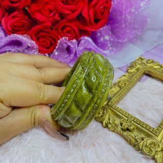 VÒNG TAY BẢN CỐI SERPENTINE THIÊN NHIÊN CHẠM KHẮC THỦ CÔNG - THẮNG GIANG