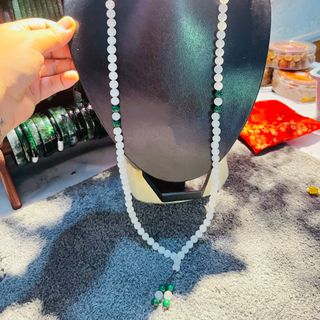 CHUỖI TRÀNG HẠT 108 HẠT THẠCH ANH THIÊN NHIÊN, VÒNG CỔ CAO CẤP - THẮNG GIANG