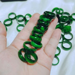 NHẪN NHỠ NGỌC CẨM THẠCH SƠN THỦY THIÊN NHIÊN - THẮNG GIANG