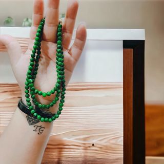 CHUỖI VÒNG CỔ HẦU ĐỒNG BA TẦNG DÂNG TƯỢNG - THẮNG GIANG