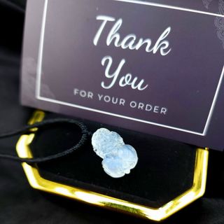 DÂY CHUYỀN TÌ HƯU ĐÁ MOONSTONE MẶT TRĂNG THIÊN NHIÊN - THẮNG GIANG