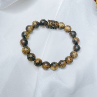 VÒNG TAY TRẦM HƯƠNG TỐC VÂN THIÊN NHIÊN PHỐI LU THỐNG - THẮNG GIANG