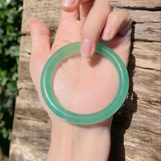 VÒNG TAY THẠCH ANH DÂU TÂY XANH THIÊN NHIÊN - THẮNG GIANG