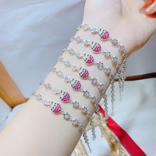 LẮC TAY DÂU TÂY HÌNH SAO BẠC TA CAO CẤP - THẮNG GIANG
