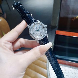 ĐỒNG HỒ NAM NỮ SIÊU CẤP VACHEROON DÂY DA MẶT PHỦ KÍN ĐÁ XOÀN