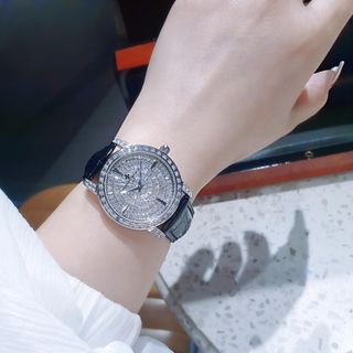 ĐỒNG HỒ NAM NỮ SIÊU CẤP VACHEROON DÂY DA MẶT PHỦ KÍN ĐÁ XOÀN