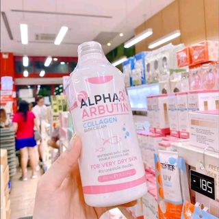Sữa Tắm Trắng Da Alpha Arbutin Thái Lan