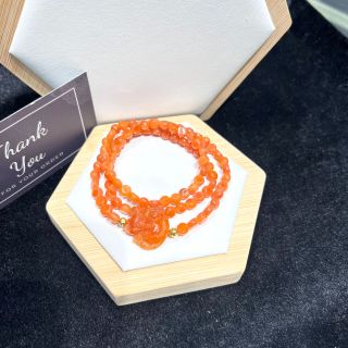 VÒNG TAY HỒ LY CẨM THẠCH HUYẾT A DẸT THIÊN NHIÊN - THẮNG GIANG