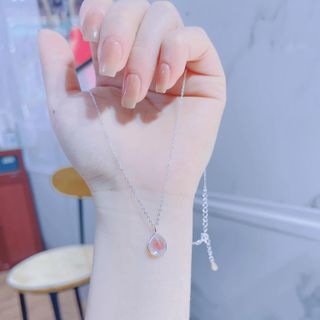 DÂY CHUYỀN GIỌT NƯỚC ĐÍNH ĐÁ CÓ THẺ HÓA ĐƠN HÀNG CAO CẤP - THẮNG GIANG