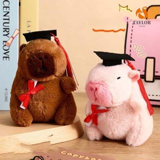 Móc khóa bông Capybara tốt nghiệp giá sỉ