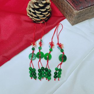 TREO ĐIỆN THOẠI XU KIM TIỀN NGỌC CẨM THẠCH THIÊN NHIÊN - THẮNG GIANG