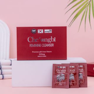 Cheongbi Feminine Cleanser - Viên Đặt Trẻ Hóa Tái Tạo Vùng Chữ Y Hàn Quốc