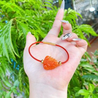 VÒNG TAY HỒ LY CHÚA NGỌC CẨM THẠCH ĐÃ SÊN PHÉP THIÊN NHIÊN - THẮNG GIANG