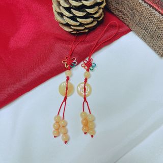 TREO ĐIỆN THOẠI XU KIM TIỀN NGỌC CẨM THẠCH THIÊN NHIÊN - THẮNG GIANG