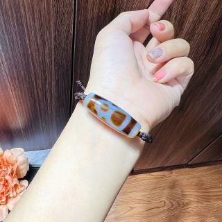 VÒNG TAY DZI MÃ NÃO TÂY TẠNG THIÊN NHIÊN - THẮNG GIANG