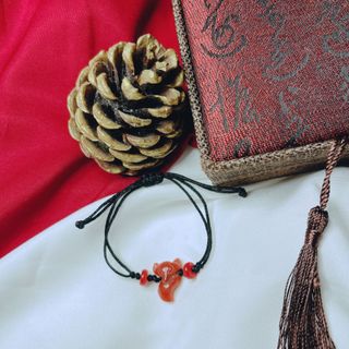 VÒNG TAY HỒ LY NGỌC CẨM THẠCH HUYẾT TẾT DÂY SONG ĐIẾU - THẮNG GIANG