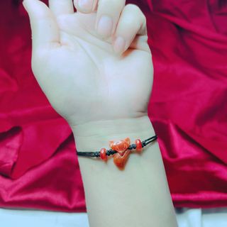 VÒNG TAY HỒ LY NGỌC CẨM THẠCH HUYẾT TẾT DÂY SONG ĐIẾU - THẮNG GIANG