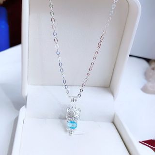 DÂY CHUYỀN HÌNH MÈO BẠC TA CHUẨN DÀNH CHO BÉ - THẮNG GIANG