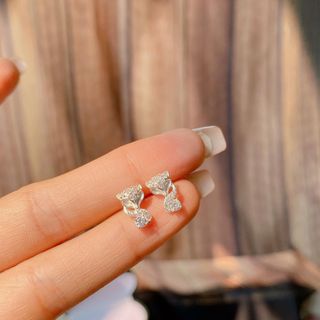 BÔNG TAI HỒ LY BẠC TA CAO CẤP CHỐT ĐINH - THẮNG GIANG