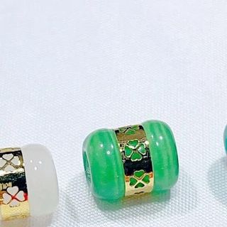 LU THỐNG NGỌC BỌC VÀNG TÂY 10 KARA CÓ THẺ HÓA ĐƠN - THẮNG GIANG