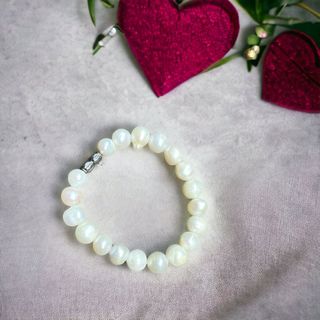 VÒNG TAY NGỌC TRAI NUÔI NƯỚC NGỌT THIÊN NHIÊN 8 LY - THẮNG GIANG