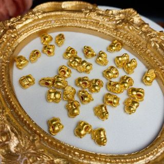CHARM MÈO THẦN TÀI VÀNG TA 24 KARA CÓ THẺ HÓA ĐƠN - THẮNG GIANG