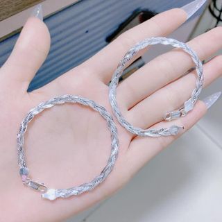 VÒNG TAY BÍNH TẾT BẠC TA CAO CẤP CÓ THẺ HÓA ĐƠN - THẮNG GIANG