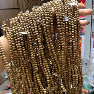 VÒNG TAY TRẦM HƯƠNG BANH LÀO THIÊN NHIÊN 108 HẠT - THẮNG GIANG
