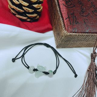 VÒNG TAY HỒ LY TẾT SONG ĐIẾU CẨM THẠCH THIÊN NHIÊN - THẮNG GIANG