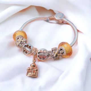 VÒNG TAY PADORA VÀNG CỎ BỐN LÁ CAO CẤP - THẮNG GIANG